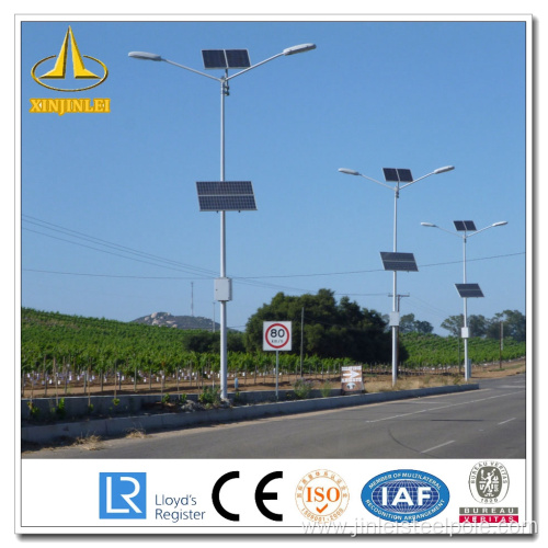 Solar Power Energy Traffic Sign Pole